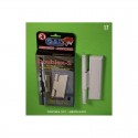 Security hinged aluminum doors and windows and plastic DOUBLEX-S CAL